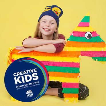 Use your NSW Creative Kids Voucher at Craft Nation!