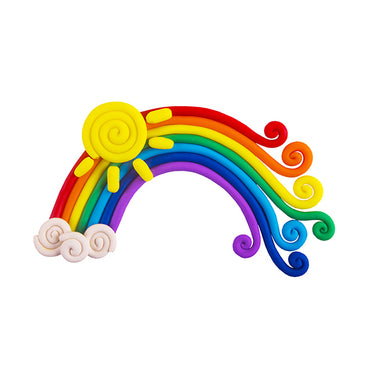 Rainbow Play Dough - Kids Craft Ideas
