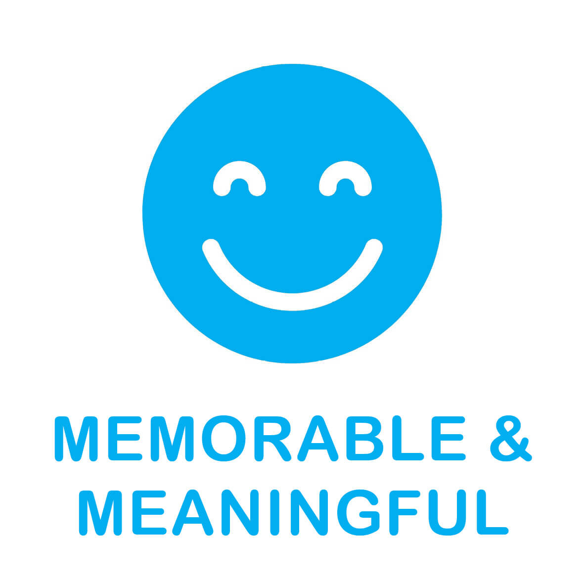 Memorable and meaningful